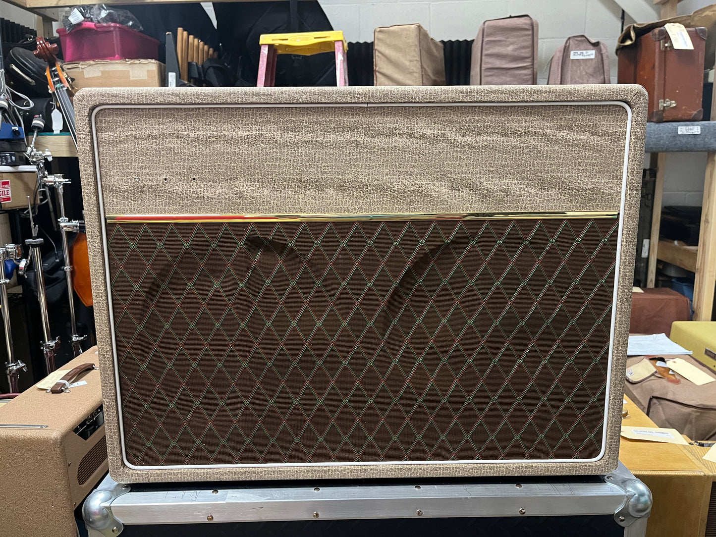 Vox Fawn Extension Guitar Cabinet 2x12 AC-30 Re-Covered - Local Pickup Only!