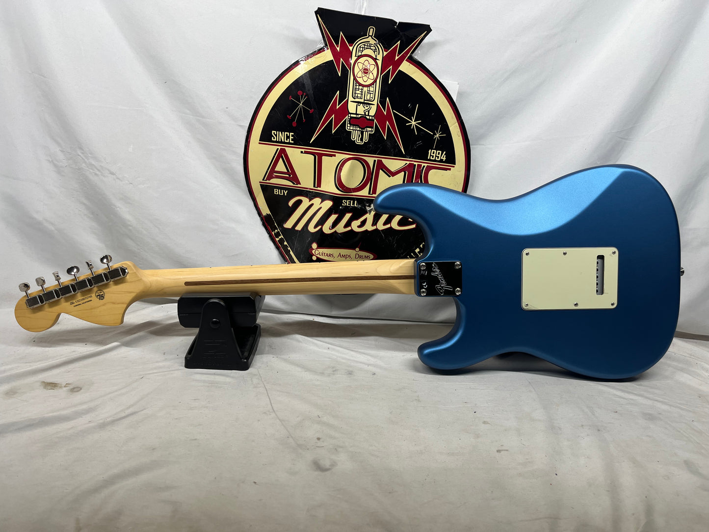 Fender American Performer Stratocaster Strat Electric Guitar 2021 - Satin Lake Placid Blue