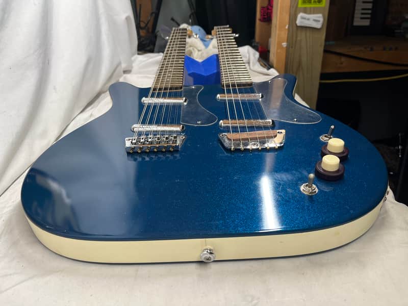 Danelectro Doubleneck 6/12 6-String and 12-String Electric Guitar - Image 18