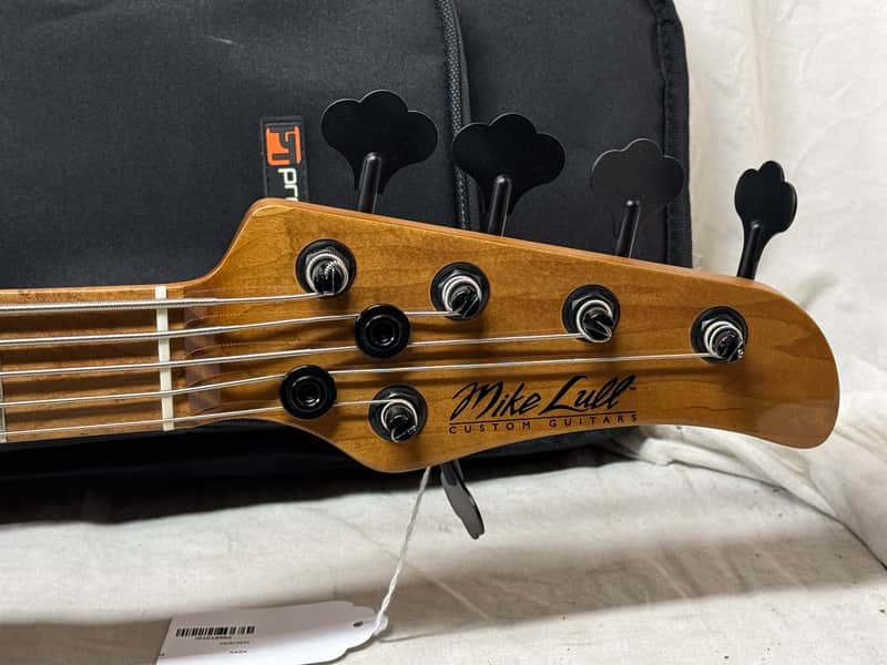 Mike Lull M5V Custom 5-string Bass with COA + Gig Bag - Image 6