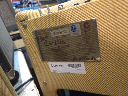Fender Blues DeVille Reissue 2-Channel 60-Watt 4x10" Guitar Combo 2005 - 2013 - Tweed - Local Pickup Only