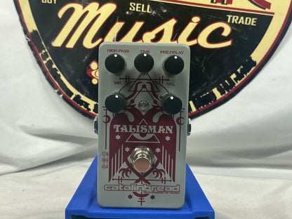 Catalinbread Talisman Plate Reverb Pedal with Box