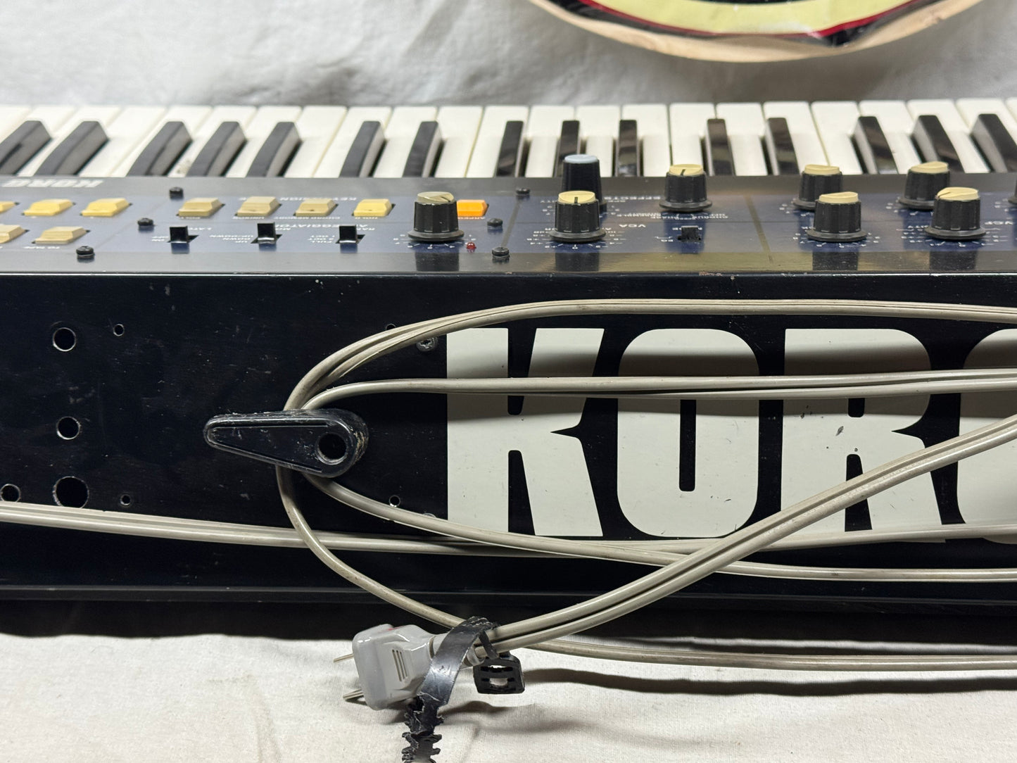 Korg PS-6 ps6 Polysix poly six 6-Voice Analog Synthsizer 61-Key Keyboard with SKB Case 1980s - Local Pickup Only