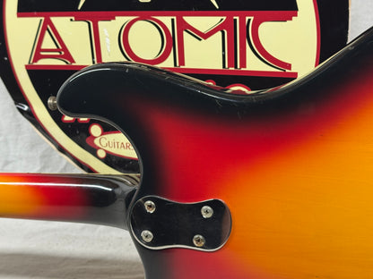 Mosrite The Ventures 12-string Guitar with Case 1966 - Sunburst