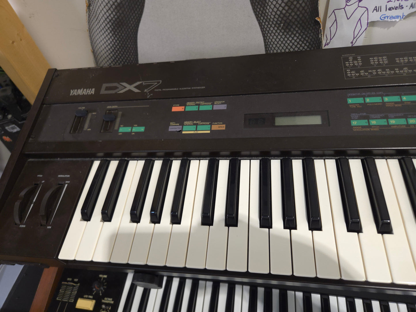 Yamaha DX7 Programmable Algorithm Synthesizer 1983 - 1987 - Local Pickup Only