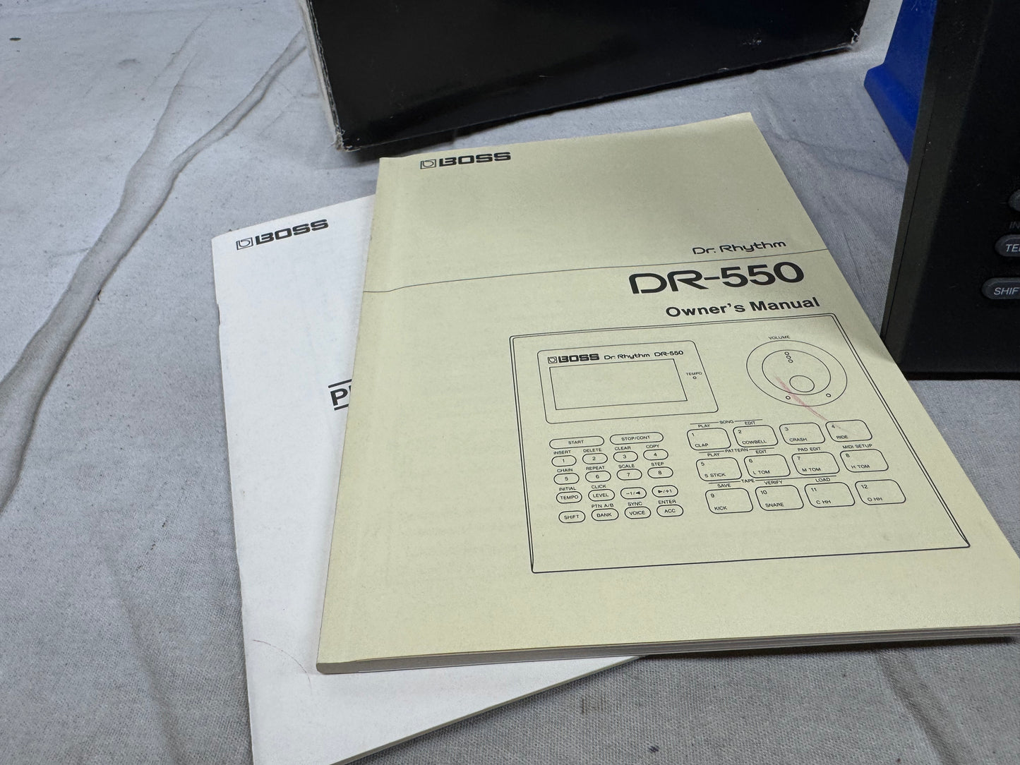 Boss DR-550 dr550 v1 Drum Machine with Box 1991