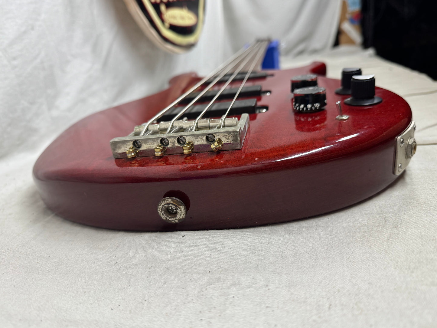 PRS Paul Reed Smith Bass-4 iv Fretless 4-string Bass with Case 1986