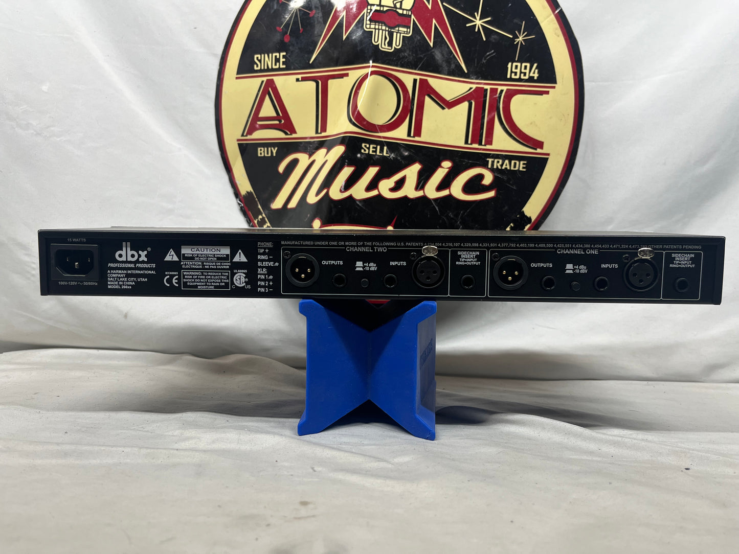 dbx 266xs Dual-Channel Compressor Gate Rack Module