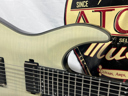 Schecter Diamond Series KM-7 7-String Doublecut HH Electric Guitar with Hard Case