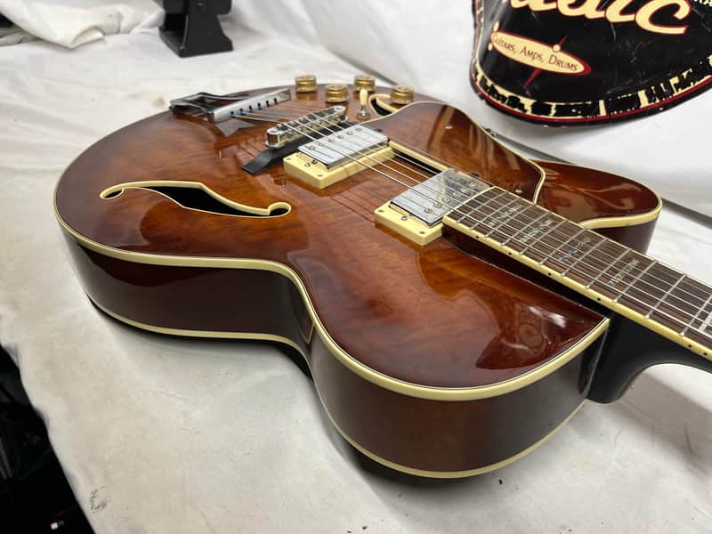 Ibanez Artcore Series AF85L Left-Handed Lefty Hollow Body Electric Guitar - Image 16