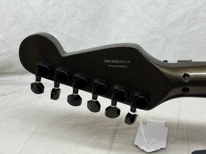 Squier by Fender Standard Series Stagemaster stage master HSH Deluxe Guitar - MIK Made In Korea 2000 - Pewter Gray Metallic