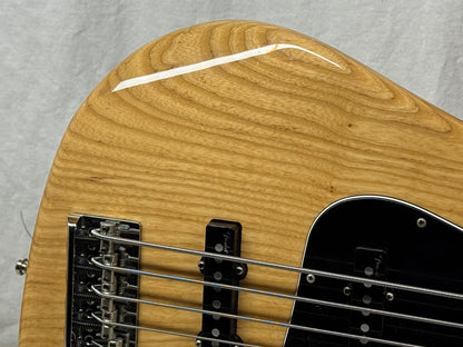 Fender American Elite Jazz Bass V 5-string J-Bass 2017 - Natural
