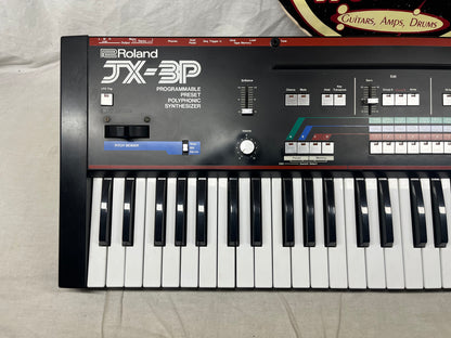 Roland JX-3P Keyboard Synthesizer with PG 200 Synthesizer Programmer - Local Pickup Only