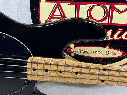 Ernie Ball Music Man Stingray sting ray 3 EQ H 3eq 4-string Bass with Case 2003 - Black / Maple neck