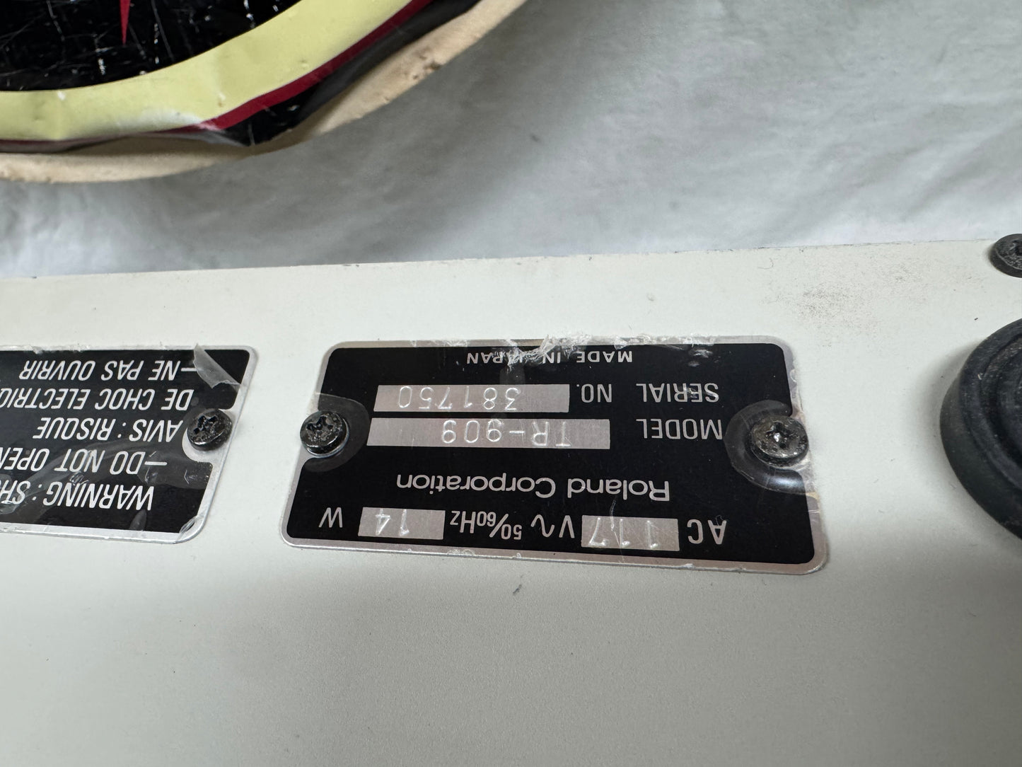Roland TR-909 tr909 Rhythm Composer Drum Machine 1984 - Local Pickup Only