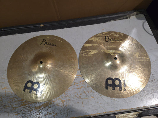 Meinl 13" Byzance Traditional Medium Hi-Hat (Pair) 2001 - Present - Traditional