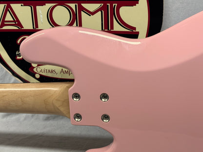 G&L JB-5 jb5 5-string Bass with Case 2021 - Shell Pink