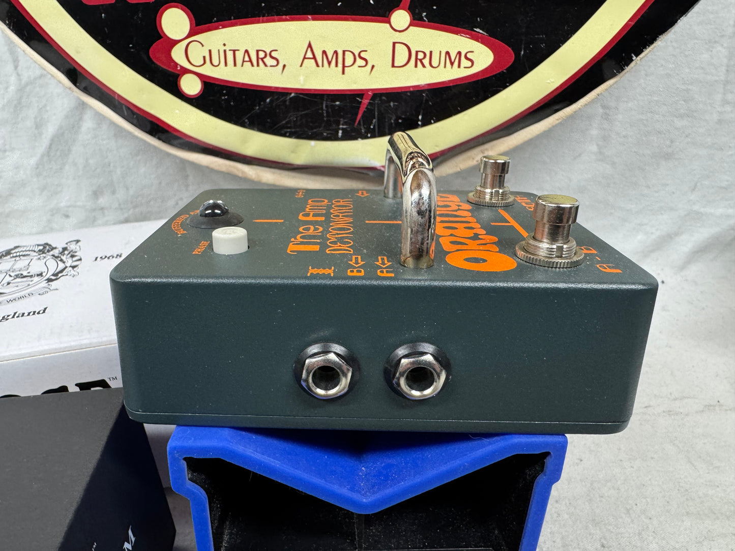 Orange The Amp Detonator Buffered AB-Y aby Pedal with Box