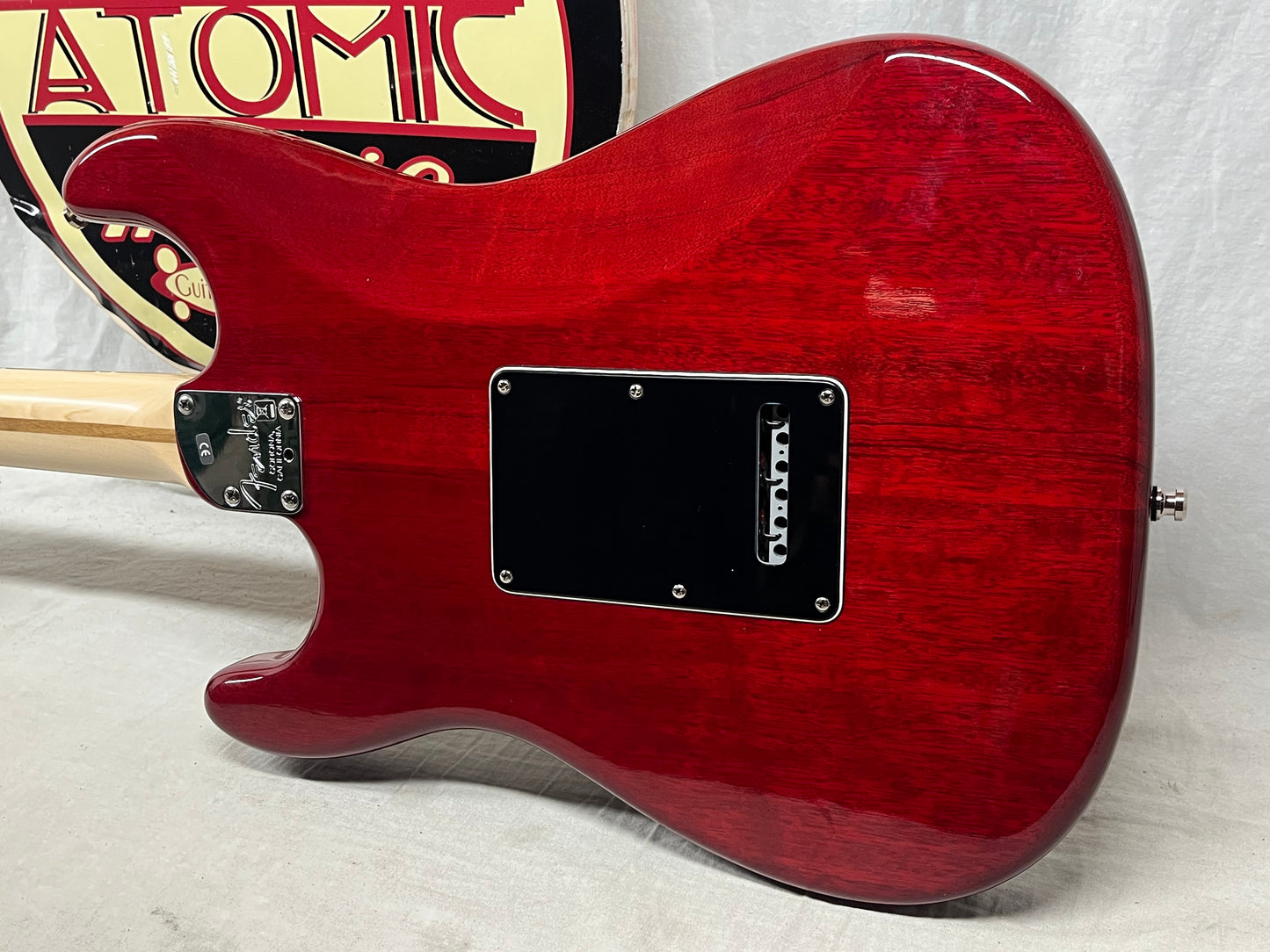 Fender American Select Stratocaster Strat HSS - Crimson Red Electric Guitar