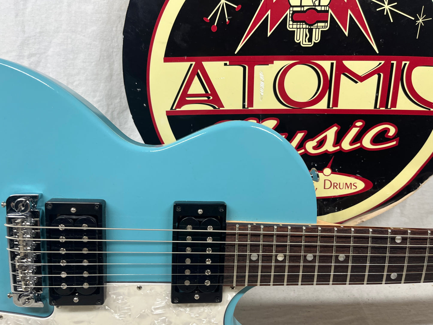 Gibson M2 Melody Maker Singlecut Guitar with Case 2017 - Teal