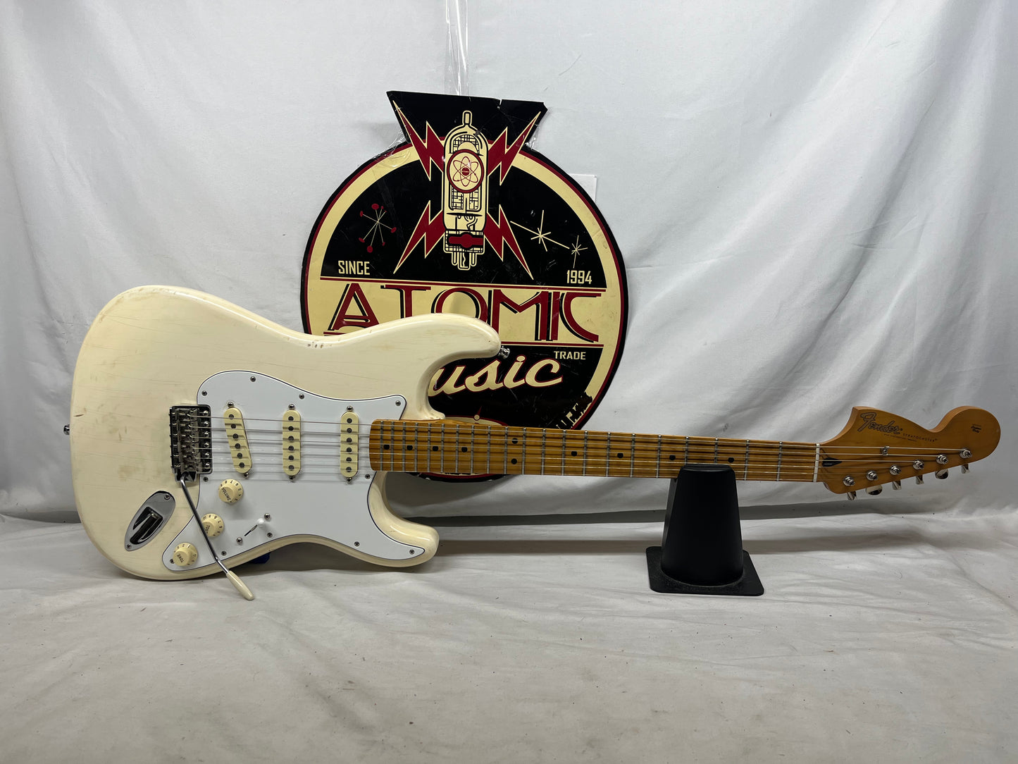 Fender Jimi Hendrix Stratocaster Strat Electric Guitar - Olympic White
