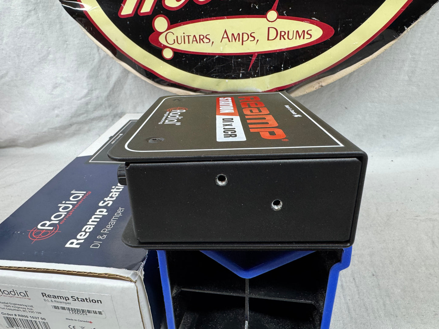 Radial Engineering Reamp Station Direct Box di d.i. & Reamper with Box