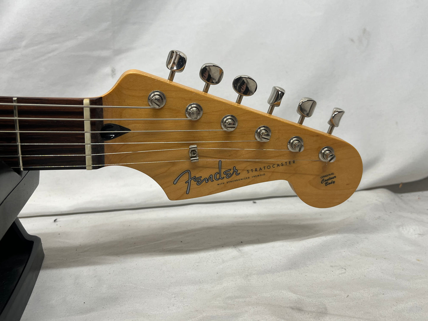 Fender 2024 Collection, Made in Japan Hybrid II Stratocaster Strat HSH with Gig Bag - Vintage Natural