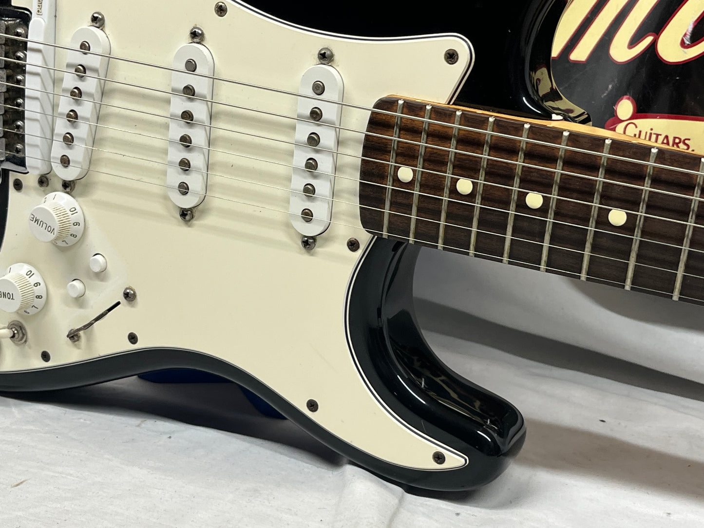 Fender Standard Roland Ready Stratocaster Strat Electric Guitar - Black