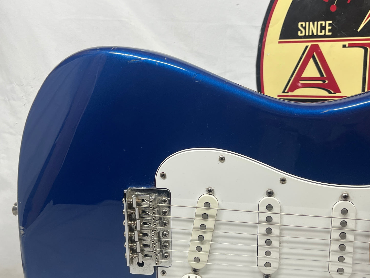 Fender Standard Stratocaster Strat Electric Guitar MIM - Made in Mexico - Electron Blue