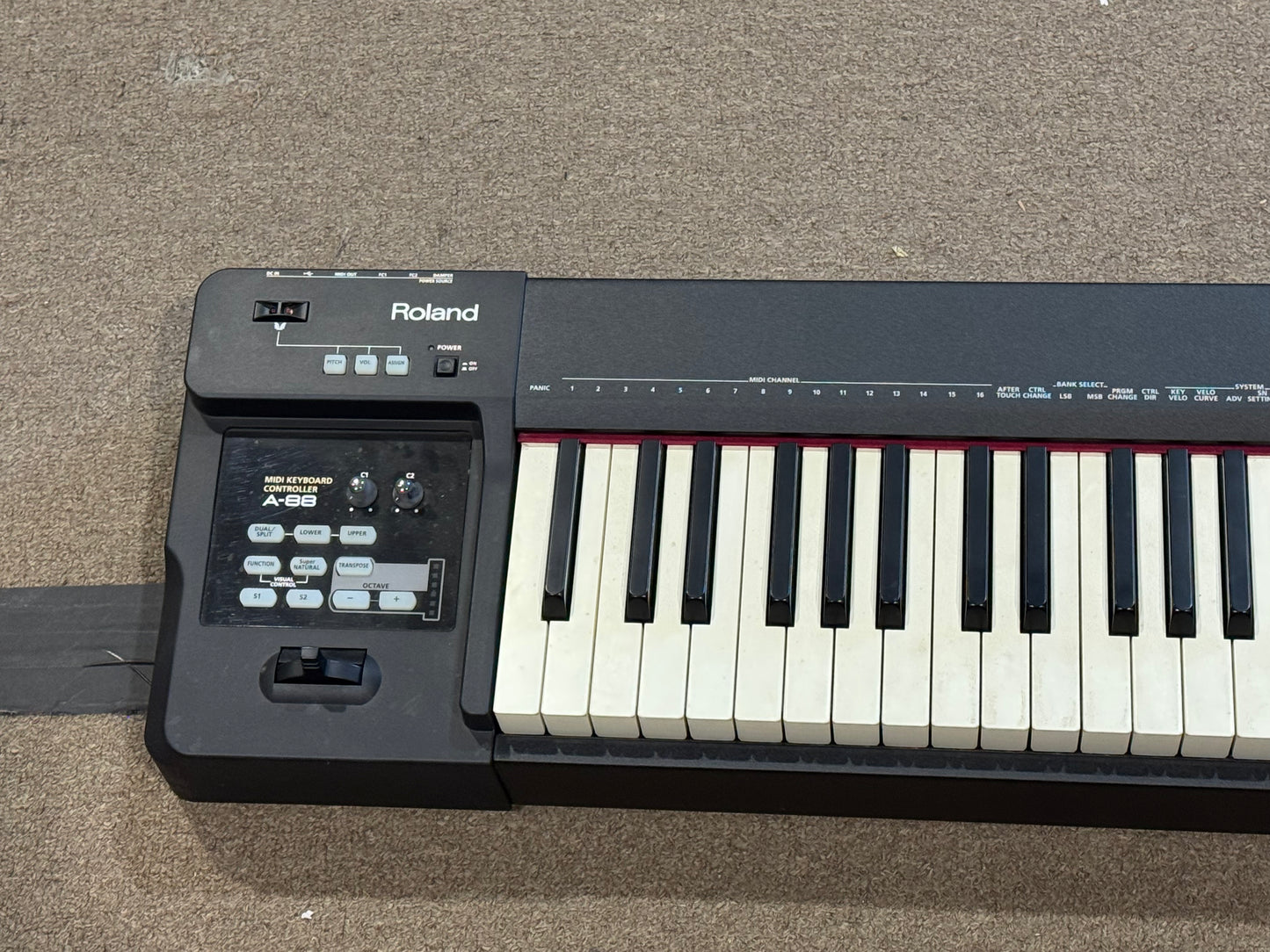 Roland A-88 a88 MIDI Keyboard Controller - Local Pickup Only