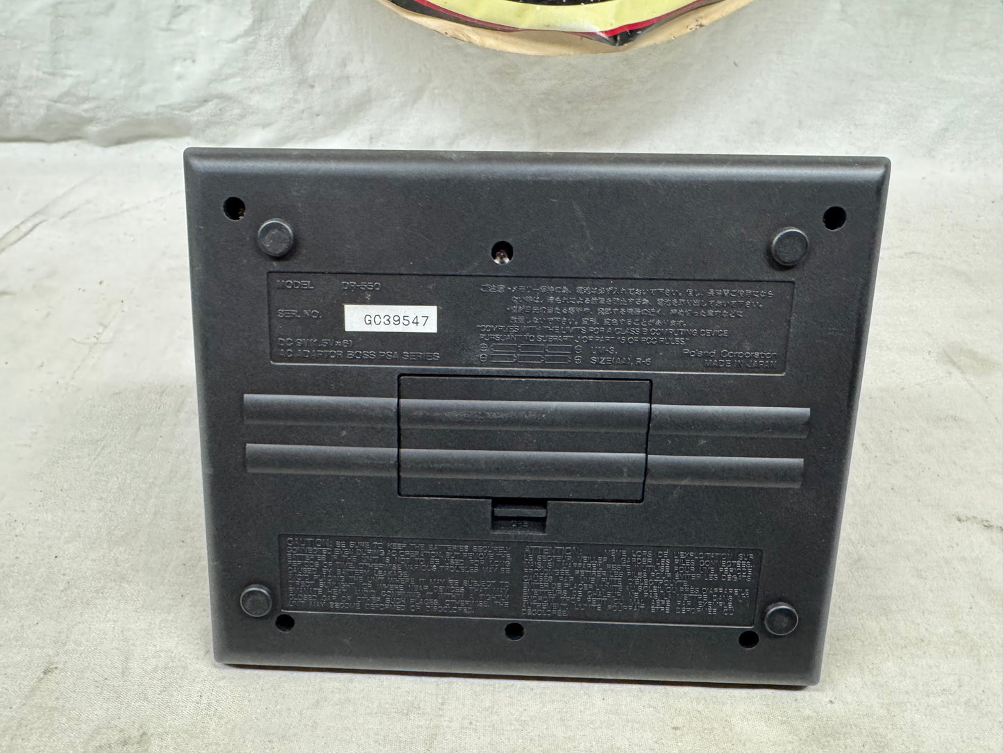 Boss DR-550 dr550 v1 Drum Machine with Box 1991