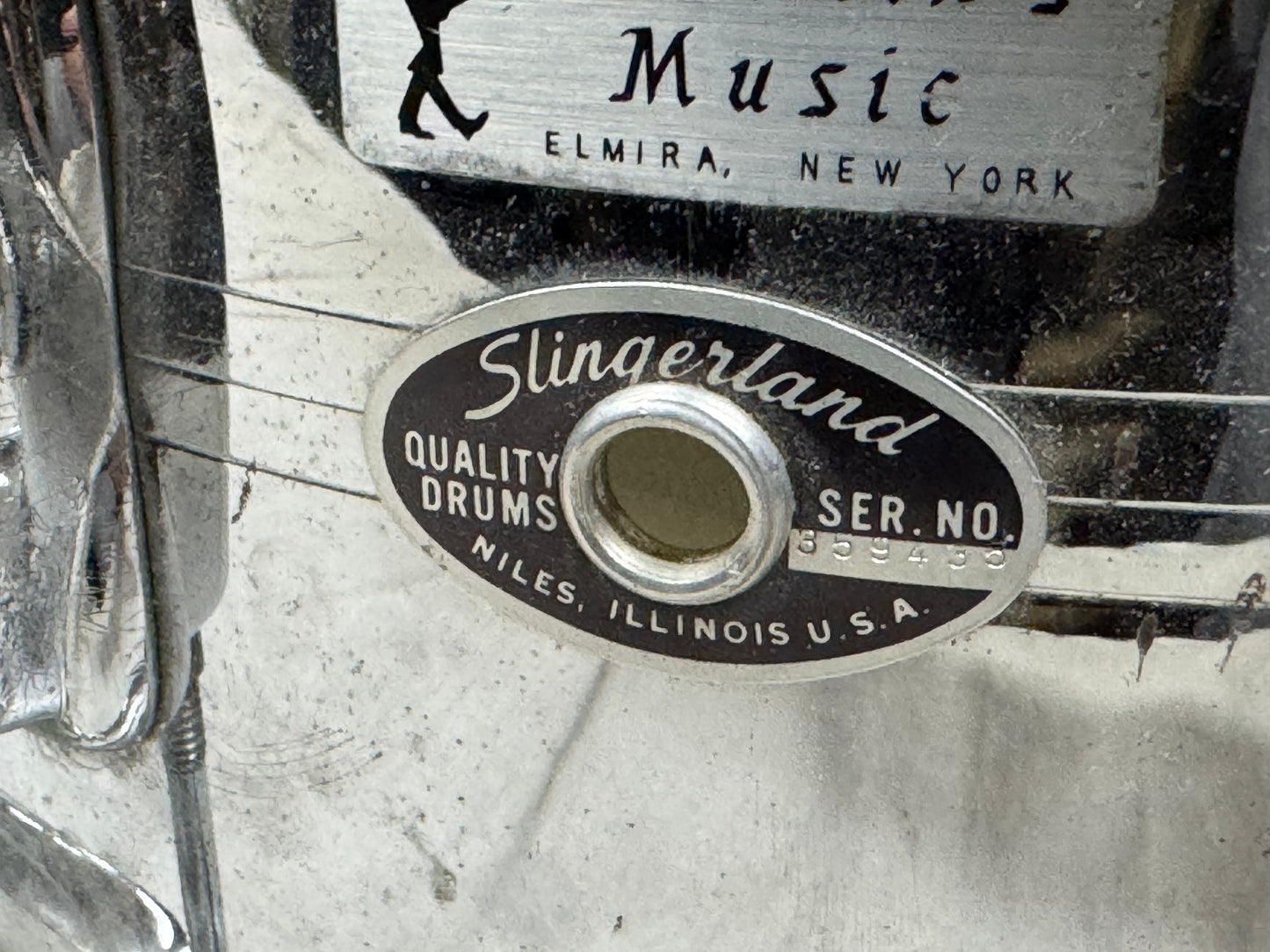 Slingerland 14x6.5 Brass Shell Snare Drum