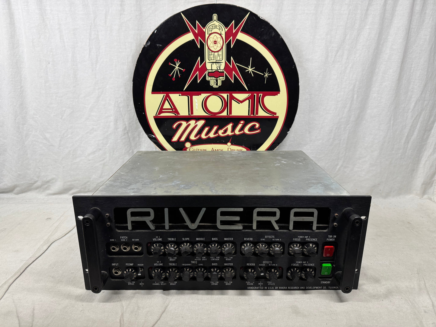 Rivera TBR-1M tbr1m tbr 1 tbr1 m Rackmount Tube Guitar Amplifier Head - Local Pickup Only