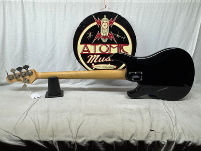 Ernie Ball Music Man USA Sterling 5 HH 5-string Bass 2014 - Black