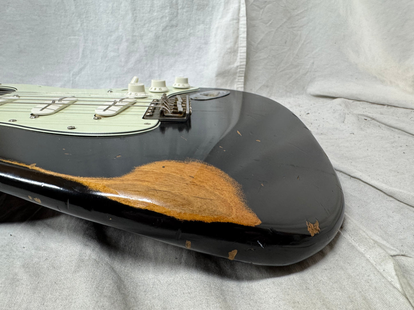 Nash S-63 s63 Relic'd S-style Guitar with Lindy Fralin pickups +  Fender Case