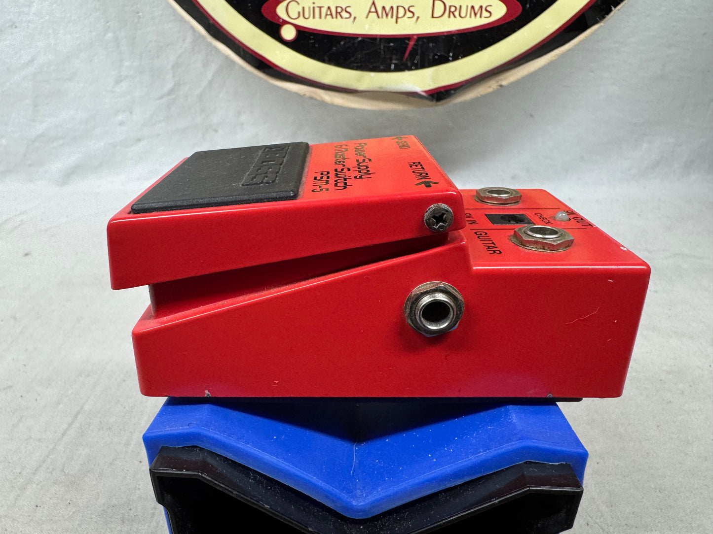 Boss PSM-5 psm5 Power Supply Pedal - Black Label / MIJ Made In Japan 1982
