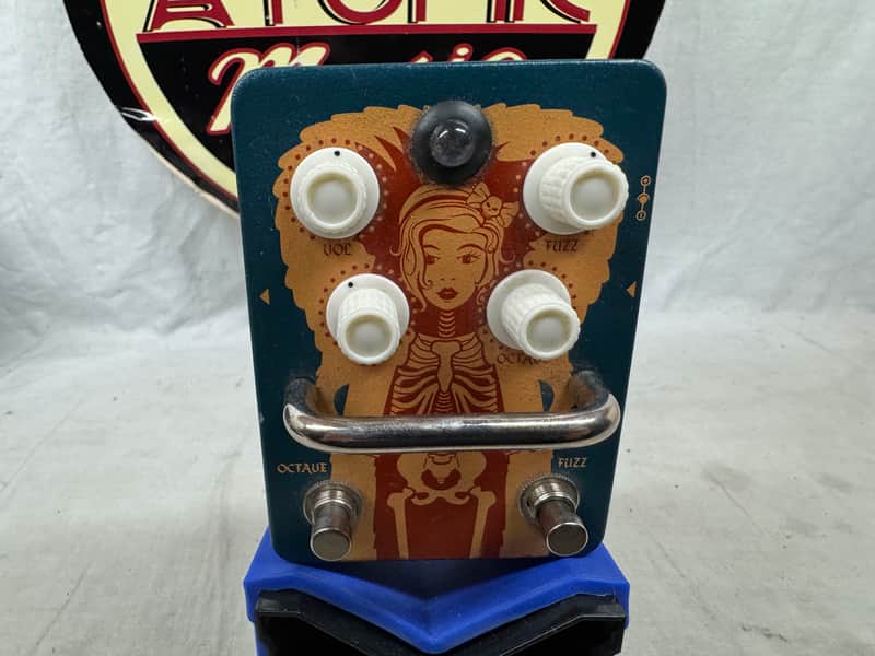 Orange Fur Coat Octave Fuzz Pedal - Image 2