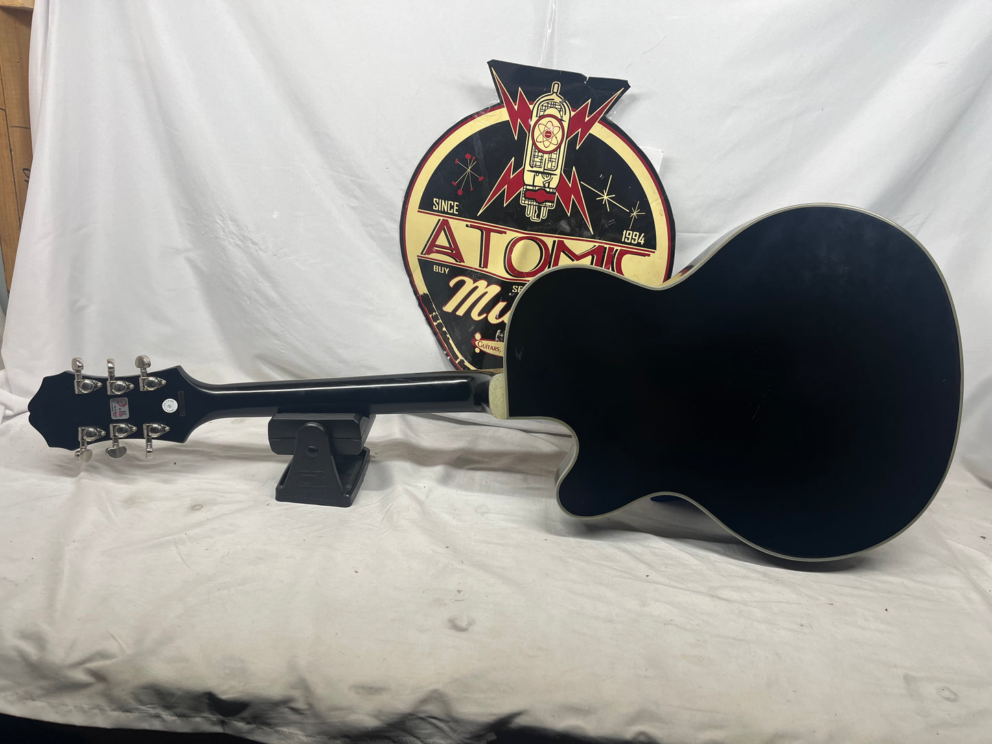 Epiphone Swingster Semi-Hollow Body Electric Guitar - Black Aged Gloss