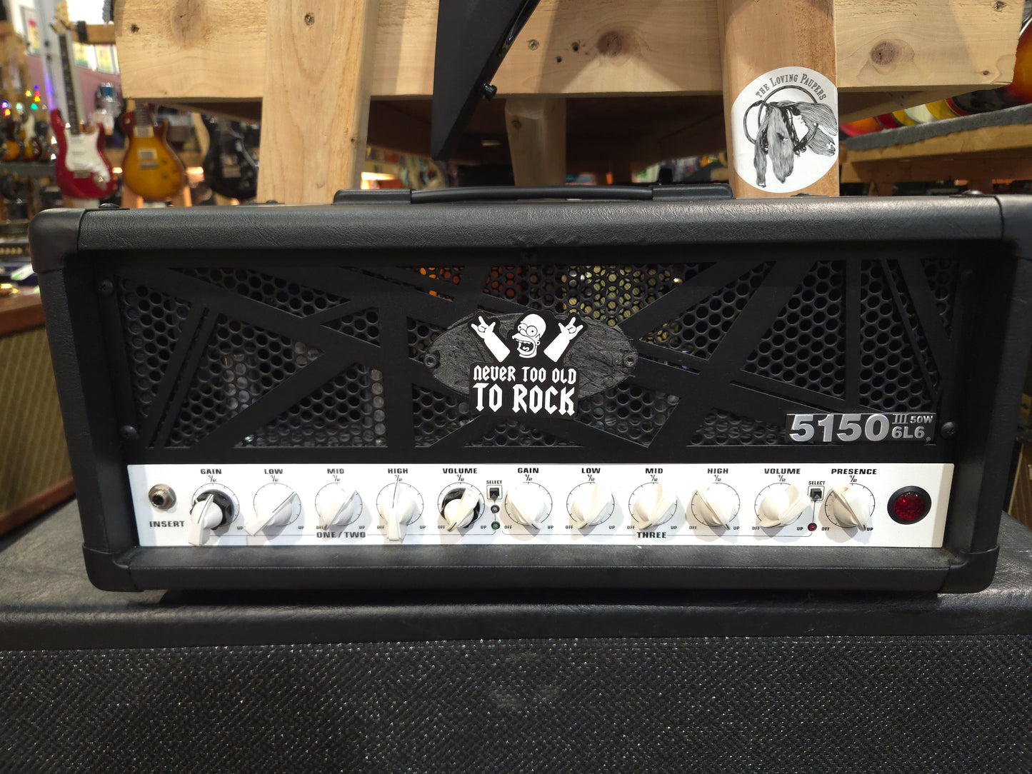 EVH 5150 III 6L6 3-Channel 50-Watt Guitar Amp Head 2018 - Present - Black - Local Pickup Only