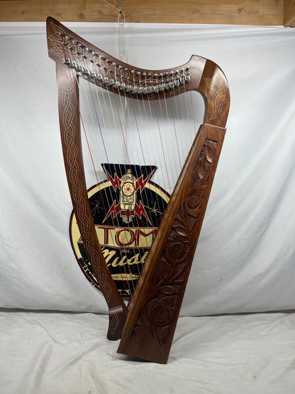 Roosebeck Heather Harp 22-String with Bag