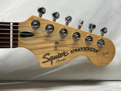 Squier Tom DeLonge Signature Stratocaster Strat Electric Guitar - Surfboard Green