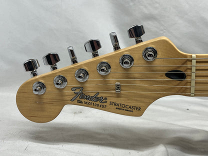 Fender Standard Stratocaster Strat Left Handed Lefty Electric Guitar - Arctic White