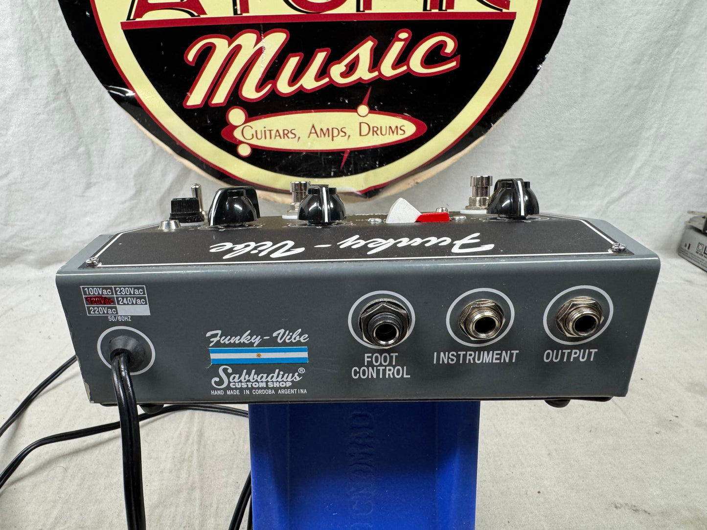 Sabbadius Custom Shop '69 Funky-Vibe Chorus Vibrato Pedal 2019