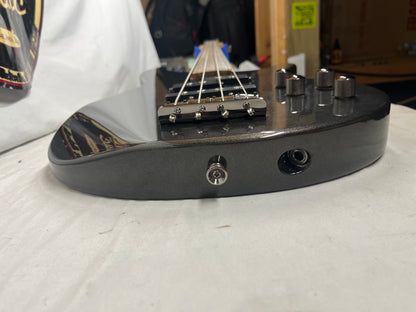 Mitchell MB200 4-String Electric Bass - Gunmetal
