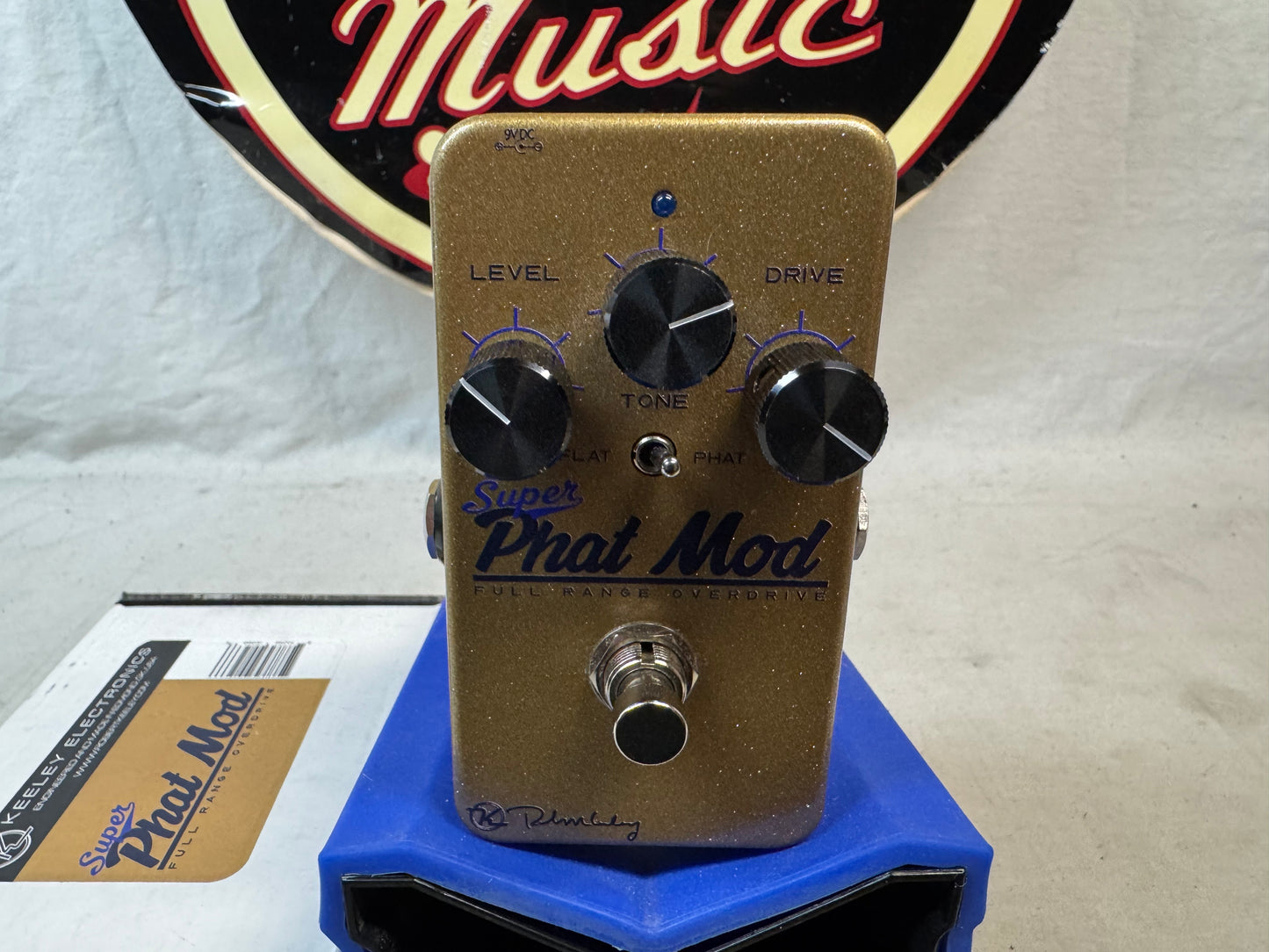 Keeley Electronics Super Phat Mod Full Range Overdrive Pedal with Box