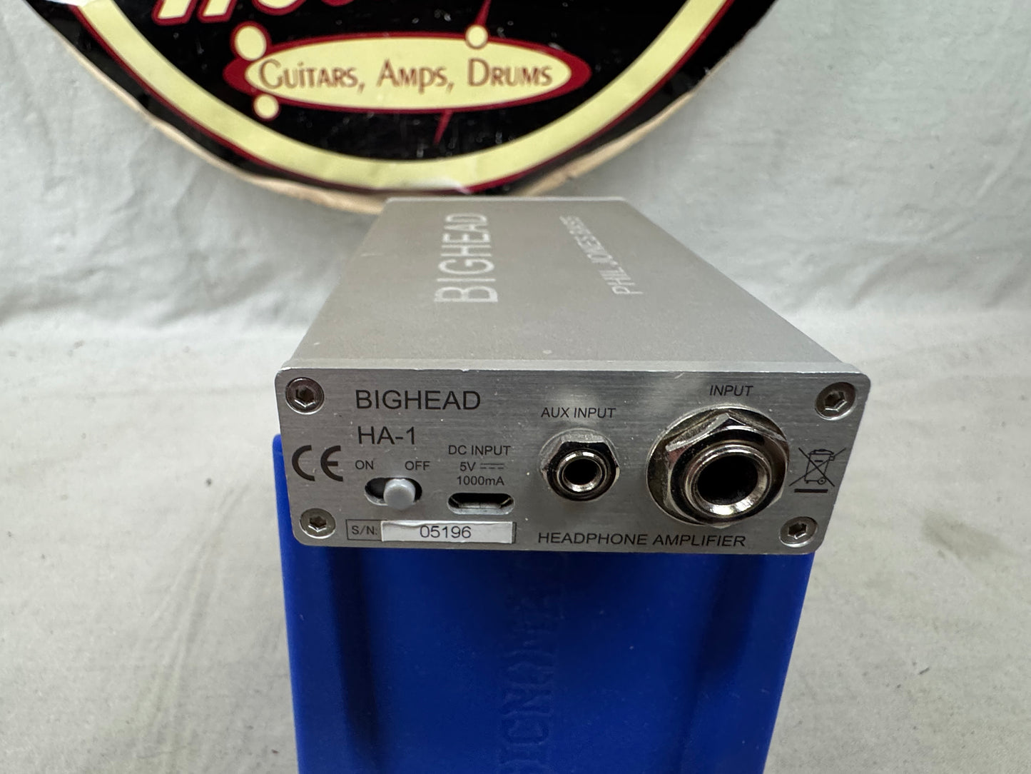 Phil Jones Bass HA-1 ha1 Bighead big head Bass Headphone Amplifier