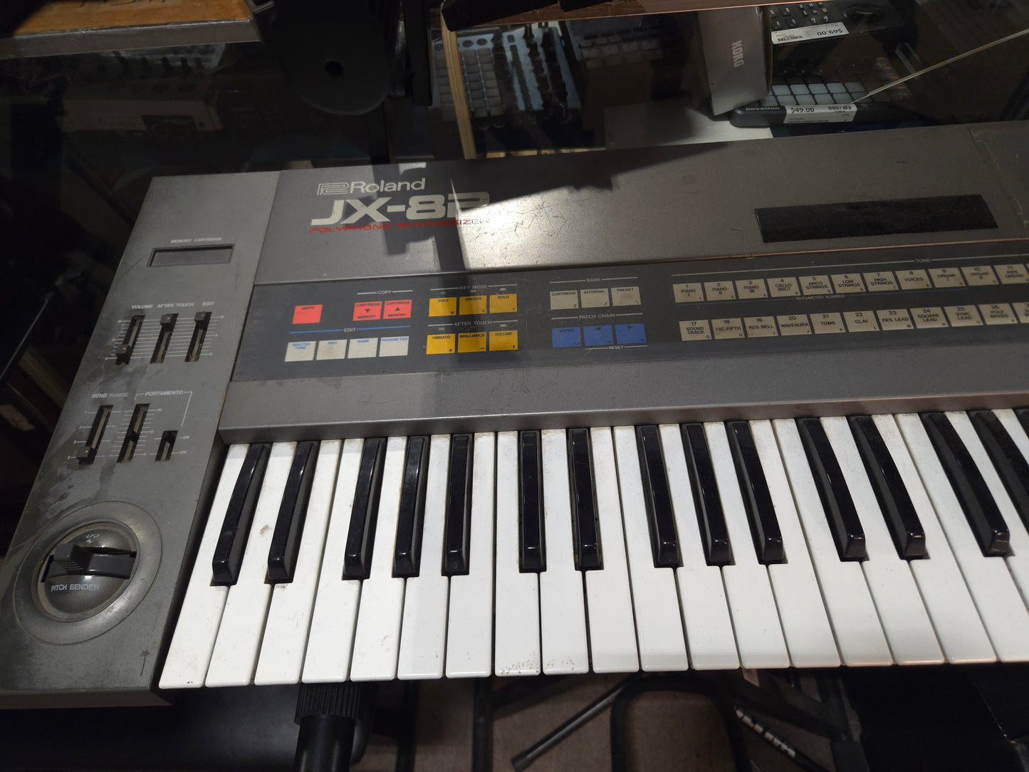 Roland JX-8P Analog Synthesizer Keyboard - Local Pickup Only