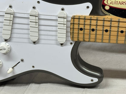 Fender USA Eric Clapton Stratocaster Guitar with Case - Lace Sensor Pickups 1993 - Pewter / Maple neck