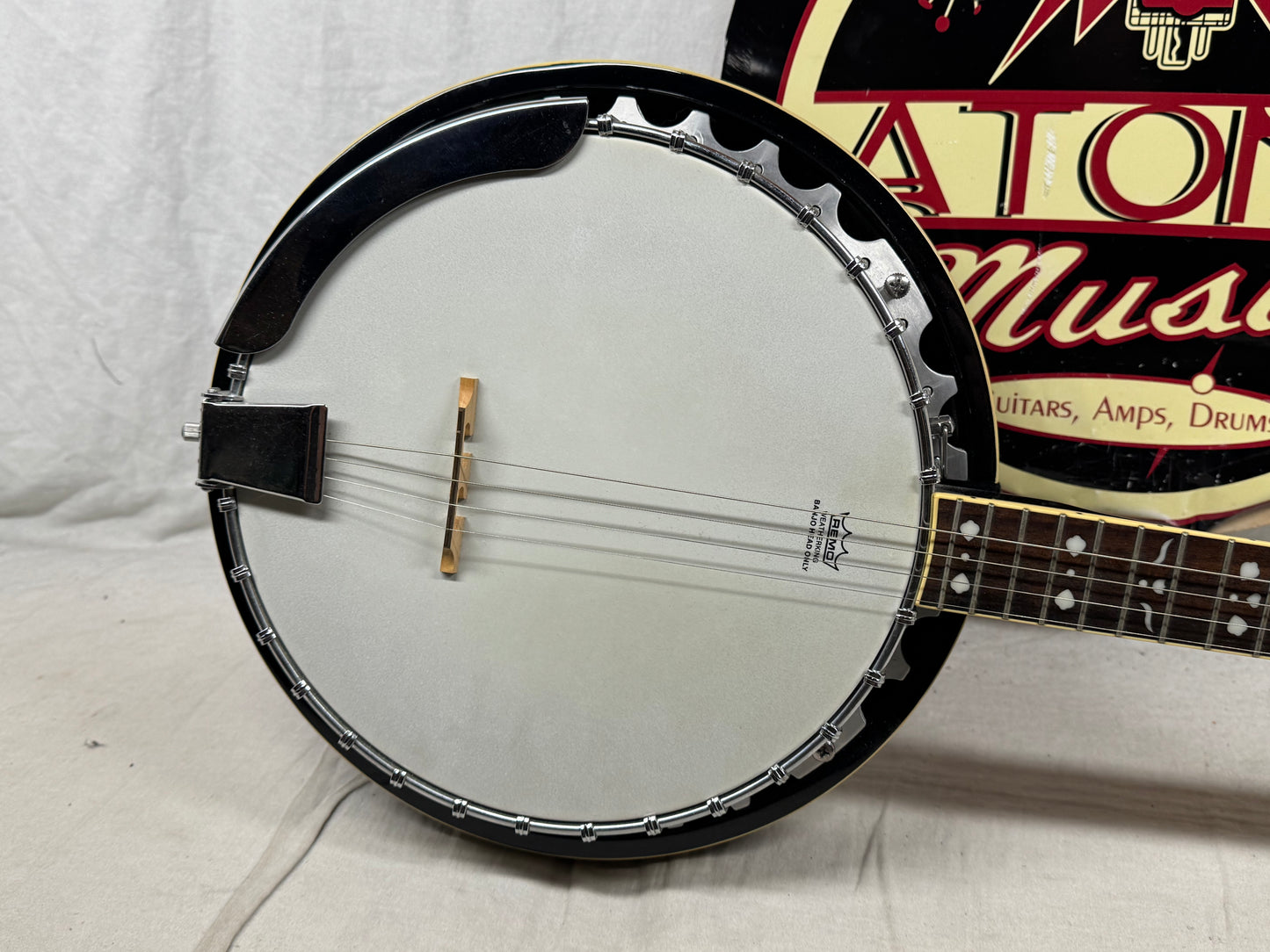 Fender FB-54 fb54 5-string Banjo with Case 2008