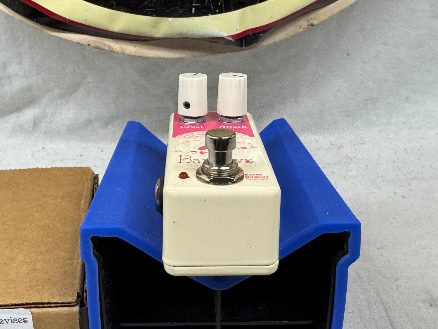 EarthQuaker Devices Barrows Fuzz Attacker Pedal with Box